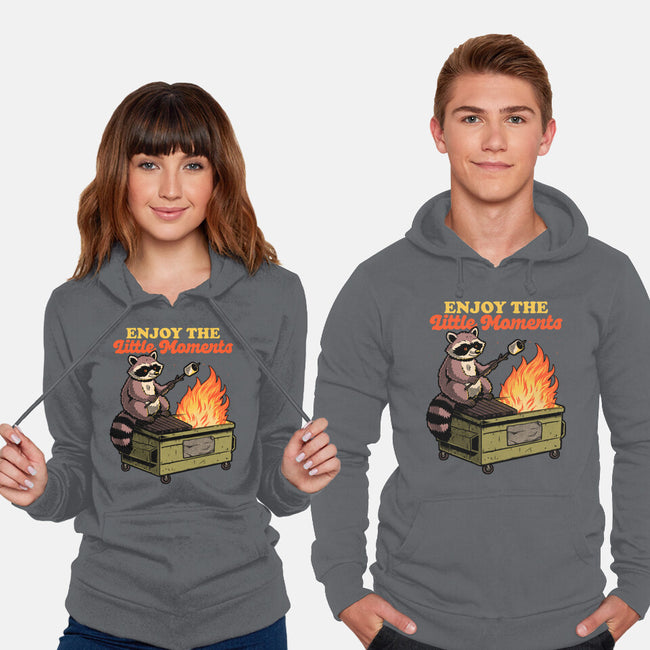 Raccoon Dumpster Fire-Unisex-Pullover-Sweatshirt-Studio Mootant