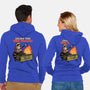 Raccoon Dumpster Fire-Unisex-Zip-Up-Sweatshirt-Studio Mootant
