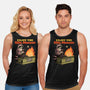 Raccoon Dumpster Fire-Unisex-Basic-Tank-Studio Mootant