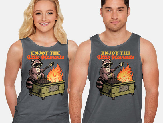 Raccoon Dumpster Fire