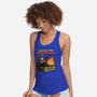 Raccoon Dumpster Fire-Womens-Racerback-Tank-Studio Mootant