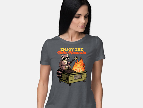 Raccoon Dumpster Fire