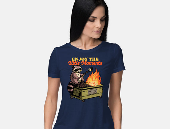 Raccoon Dumpster Fire