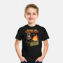 Raccoon Dumpster Fire-Youth-Basic-Tee-Studio Mootant