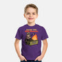 Raccoon Dumpster Fire-Youth-Basic-Tee-Studio Mootant