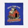 Beagle Body Garden-None-Fleece-Blanket-Studio Mootant