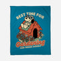 Beagle Body Garden-None-Fleece-Blanket-Studio Mootant