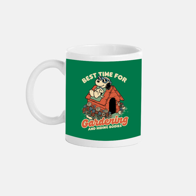 Beagle Body Garden-None-Mug-Drinkware-Studio Mootant