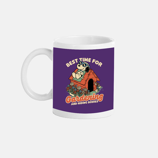 Beagle Body Garden-None-Mug-Drinkware-Studio Mootant