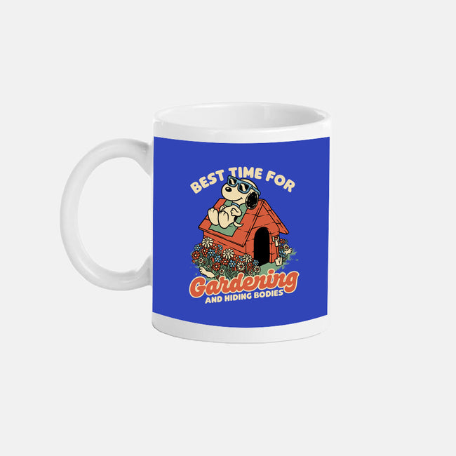 Beagle Body Garden-None-Mug-Drinkware-Studio Mootant