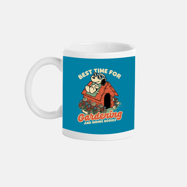 Beagle Body Garden-None-Mug-Drinkware-Studio Mootant