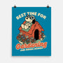 Beagle Body Garden-None-Matte-Poster-Studio Mootant