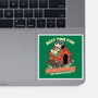 Beagle Body Garden-None-Glossy-Sticker-Studio Mootant