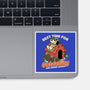 Beagle Body Garden-None-Glossy-Sticker-Studio Mootant