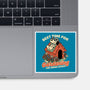 Beagle Body Garden-None-Glossy-Sticker-Studio Mootant