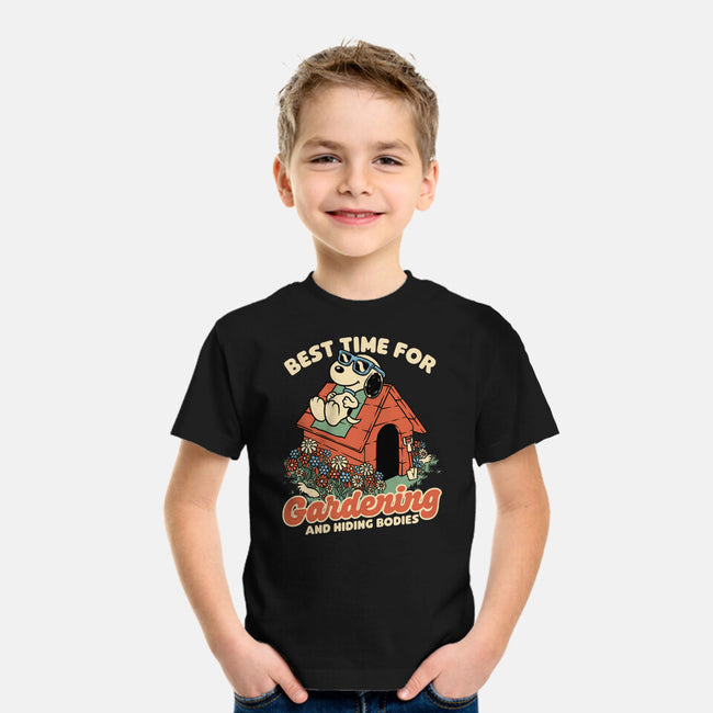 Beagle Body Garden-Youth-Basic-Tee-Studio Mootant