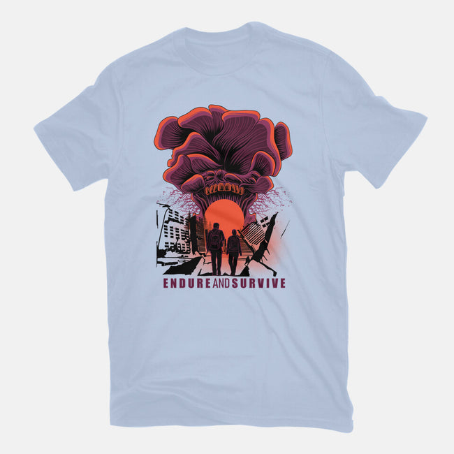 We Have To Endure And Survive-Womens-Fitted-Tee-rmatix