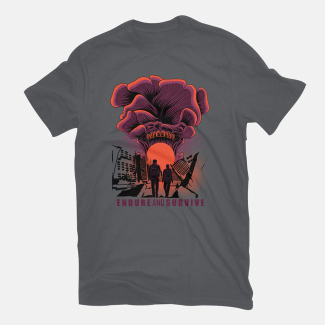 We Have To Endure And Survive-Womens-Fitted-Tee-rmatix