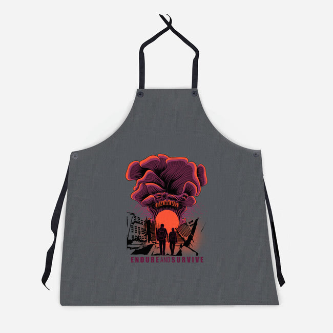 We Have To Endure And Survive-Unisex-Kitchen-Apron-rmatix