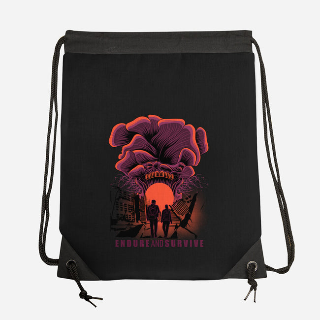 We Have To Endure And Survive-None-Drawstring-Bag-rmatix