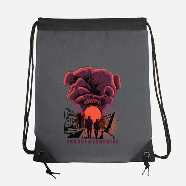 We Have To Endure And Survive-None-Drawstring-Bag-rmatix