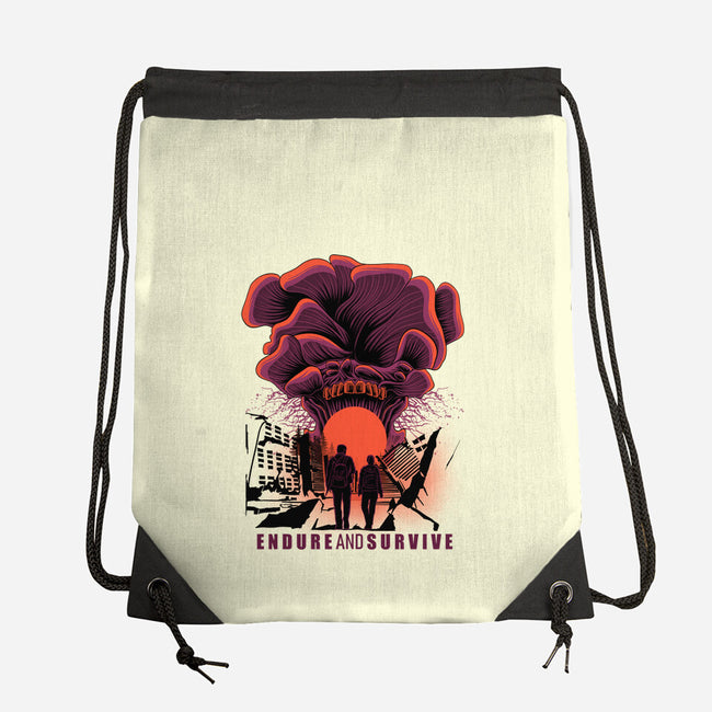 We Have To Endure And Survive-None-Drawstring-Bag-rmatix