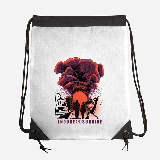 We Have To Endure And Survive-None-Drawstring-Bag-rmatix