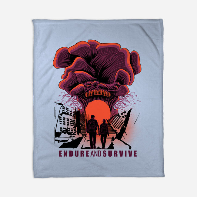 We Have To Endure And Survive-None-Fleece-Blanket-rmatix