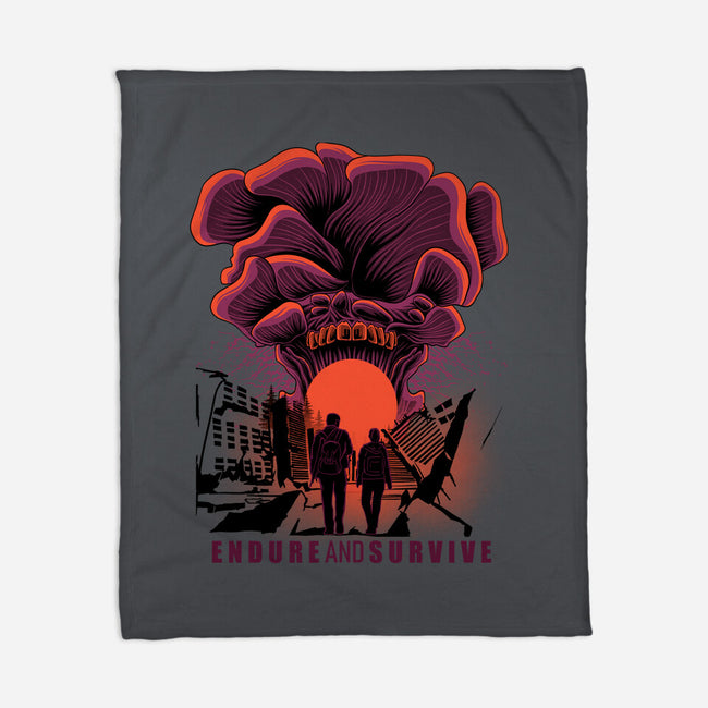 We Have To Endure And Survive-None-Fleece-Blanket-rmatix