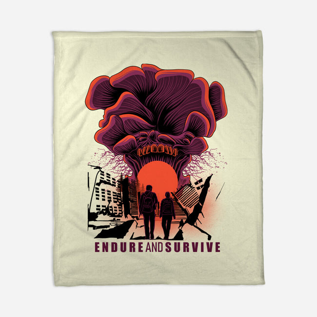 We Have To Endure And Survive-None-Fleece-Blanket-rmatix