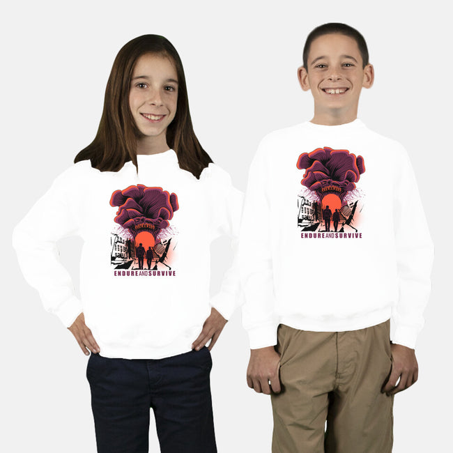 We Have To Endure And Survive-Youth-Crew Neck-Sweatshirt-rmatix