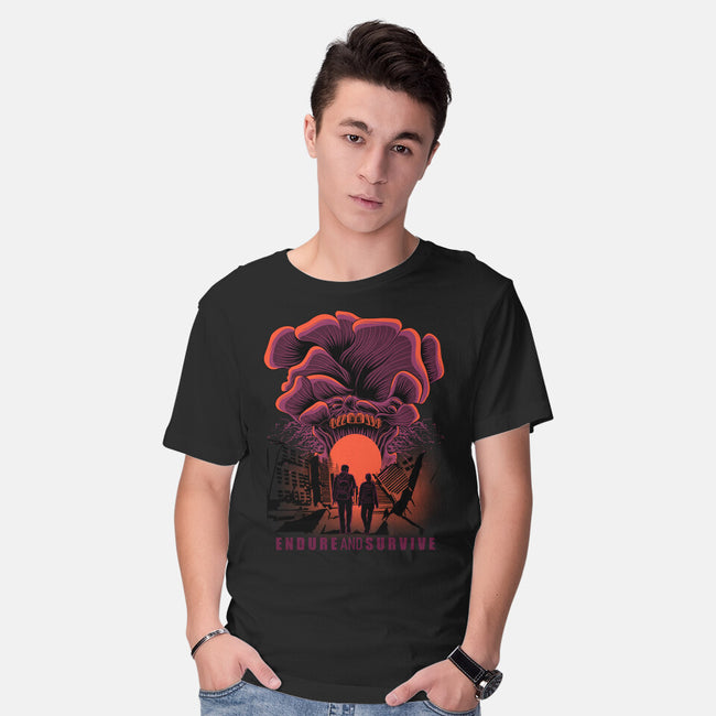 We Have To Endure And Survive-Mens-Basic-Tee-rmatix