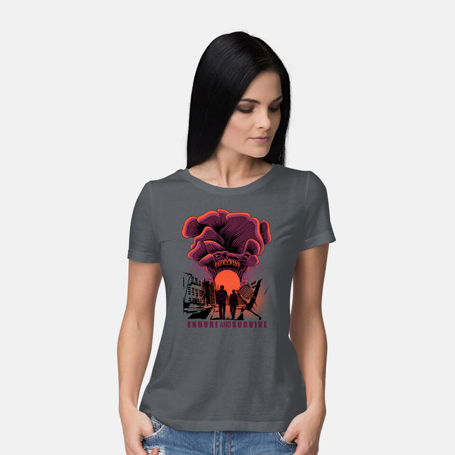 We Have To Endure And Survive-Womens-Basic-Tee-rmatix