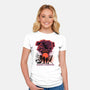 We Have To Endure And Survive-Womens-Fitted-Tee-rmatix