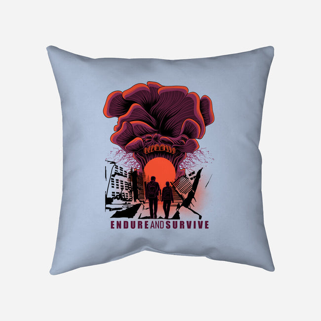 We Have To Endure And Survive-None-Removable Cover w Insert-Throw Pillow-rmatix