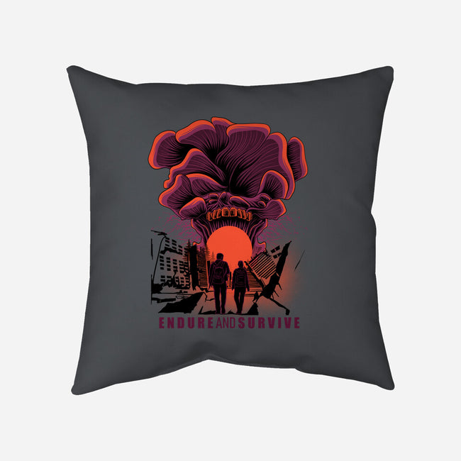 We Have To Endure And Survive-None-Removable Cover w Insert-Throw Pillow-rmatix