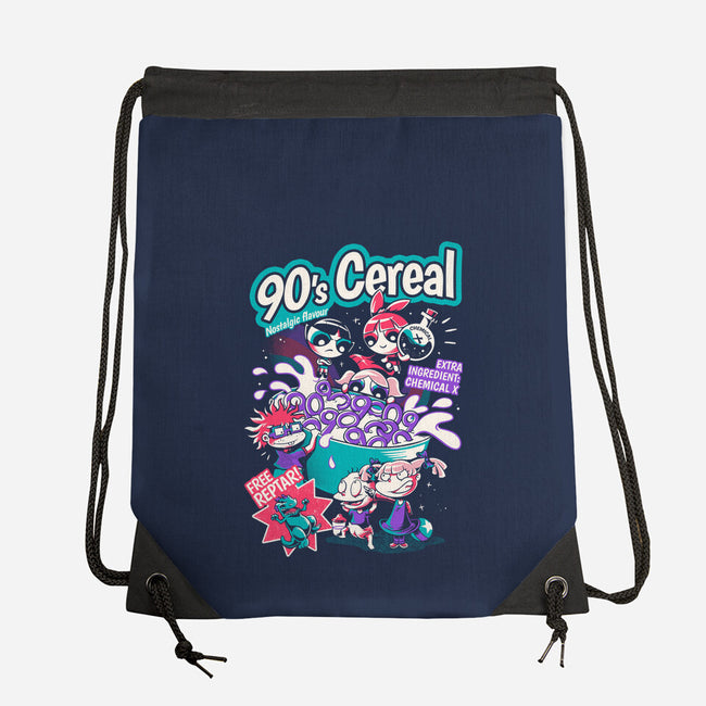 90s Cereal-None-Drawstring-Bag-yumie