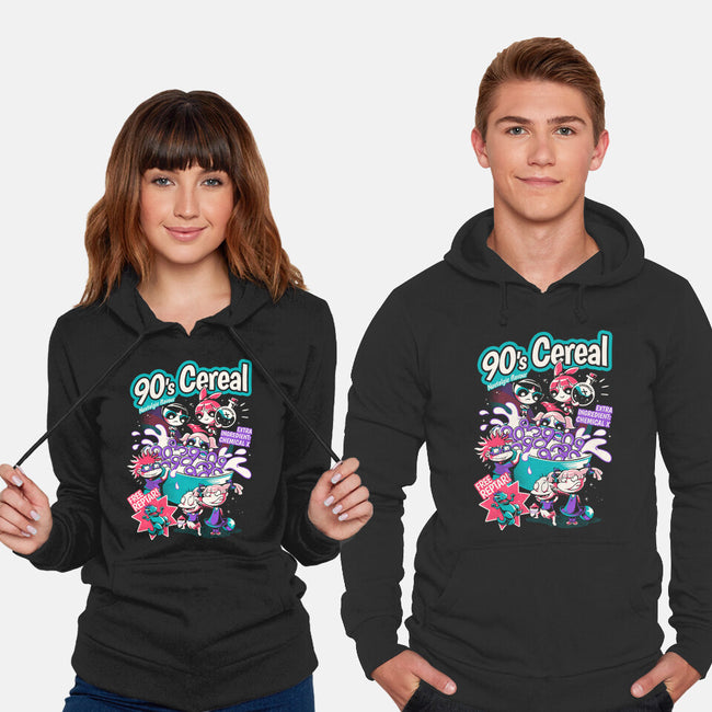 90s Cereal-Unisex-Pullover-Sweatshirt-yumie