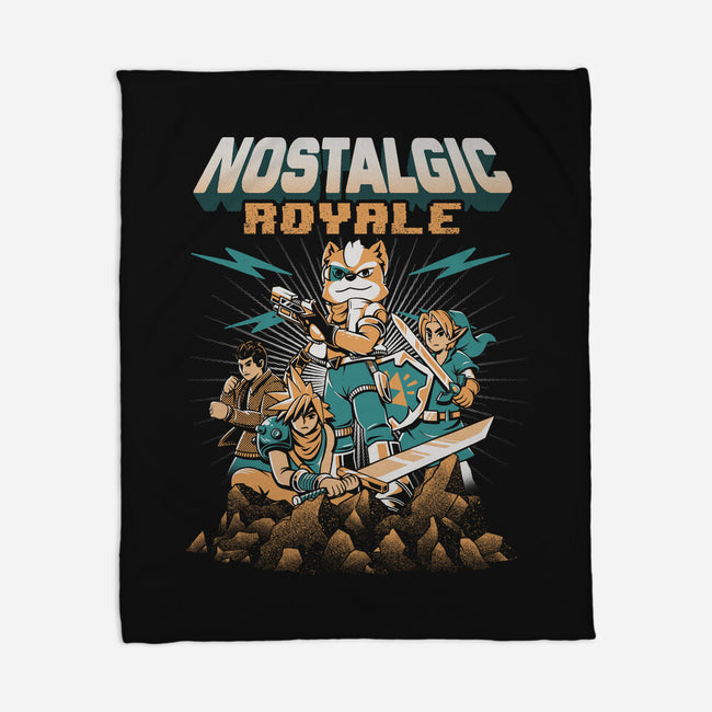 Nostalgic Royale-None-Fleece-Blanket-yumie