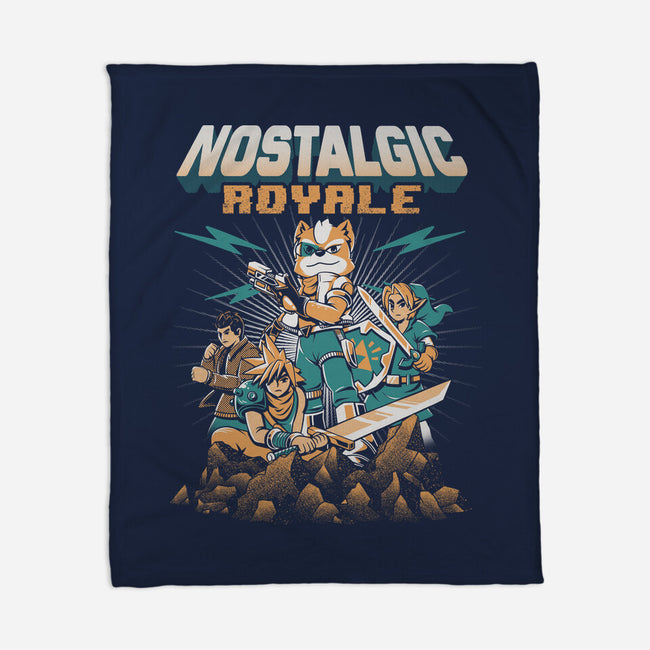 Nostalgic Royale-None-Fleece-Blanket-yumie
