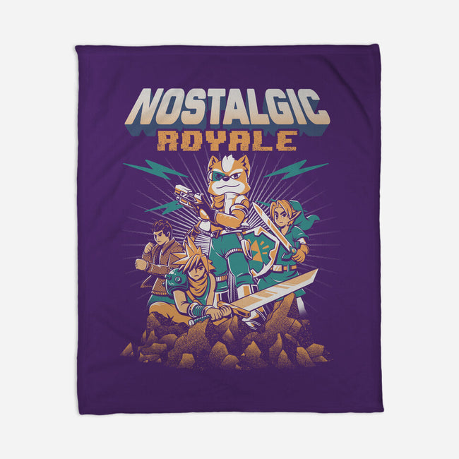 Nostalgic Royale-None-Fleece-Blanket-yumie