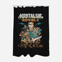 Nostalgic Royale-None-Polyester-Shower Curtain-yumie