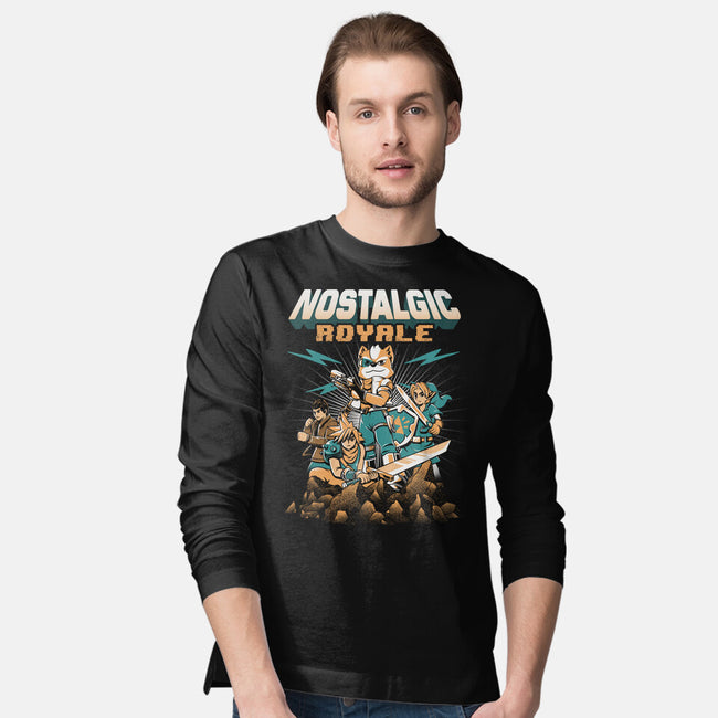 Nostalgic Royale-Mens-Long Sleeved-Tee-yumie