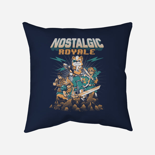 Nostalgic Royale-None-Removable Cover w Insert-Throw Pillow-yumie