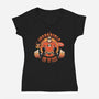 Incredible Gym-Womens-V-Neck-Tee-yumie
