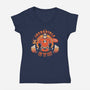 Incredible Gym-Womens-V-Neck-Tee-yumie