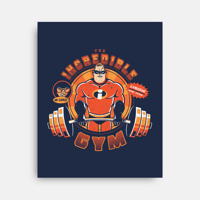 Incredible Gym-None-Stretched-Canvas-yumie