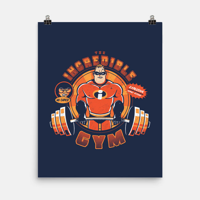 Incredible Gym-None-Matte-Poster-yumie
