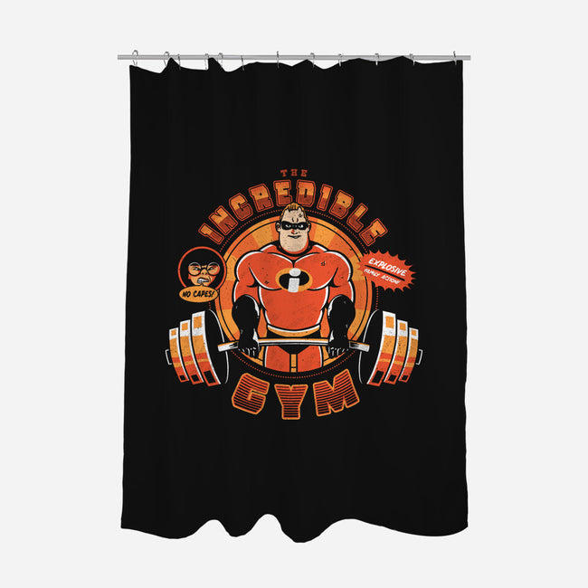Incredible Gym-None-Polyester-Shower Curtain-yumie