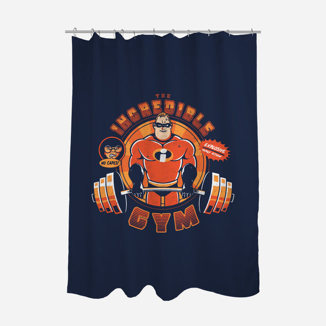 Incredible Gym-None-Polyester-Shower Curtain-yumie
